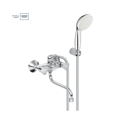 СМЕСИТЕЛЬ ДЛЯ ВАННЫ С ДУШЕВЫМ ГАРНИТУРОМ Costa L от GROHE